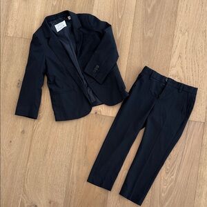Zara Kids Dark Gray Suit Jacket
